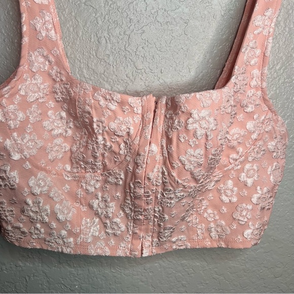 Wild Fabel Corset Floral Print Top - Picture 3 of 6